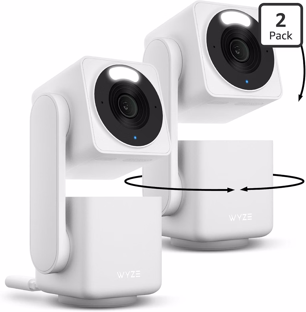 WYZE Cam Pan v4 (2-Pack)