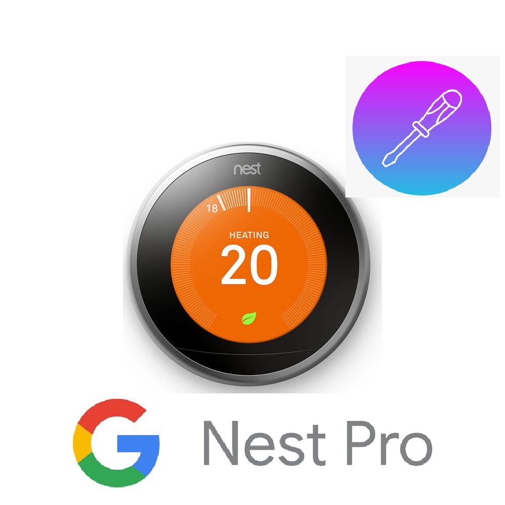 Google Nest Thermostaat + Slimme Thermostaat Installatie