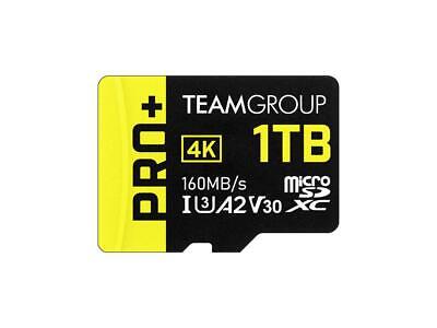 Team 1TB Pro+ microSDHC UHS-I/U3 Class 10 Memory Card