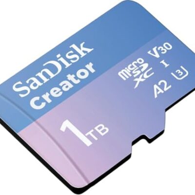 SanDisk 1TB Creator microSD UHS-I Card with SD Adapter