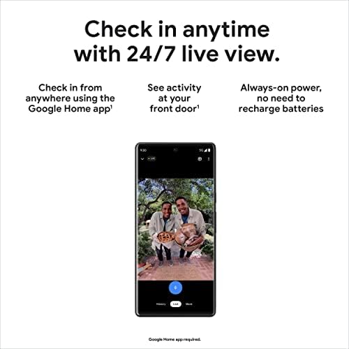 Google Nest Doorbell - (Bedraad, 2nd Gen) - Ivy - Afbeelding 2