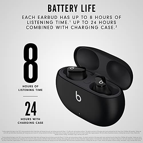 Beats Studio Buds - True Wireless Noise Cancelling Earbuds - Zwart - Afbeelding 5