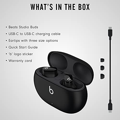 Beats Studio Buds - True Wireless Noise Cancelling Earbuds - Zwart - Afbeelding 6