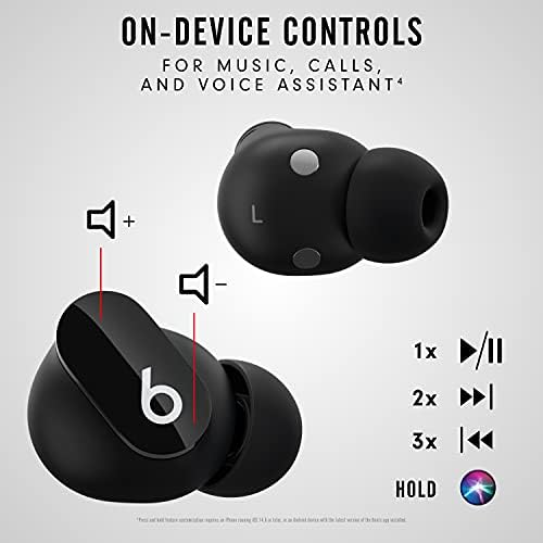 Beats Studio Buds - True Wireless Noise Cancelling Earbuds - Zwart - Afbeelding 4