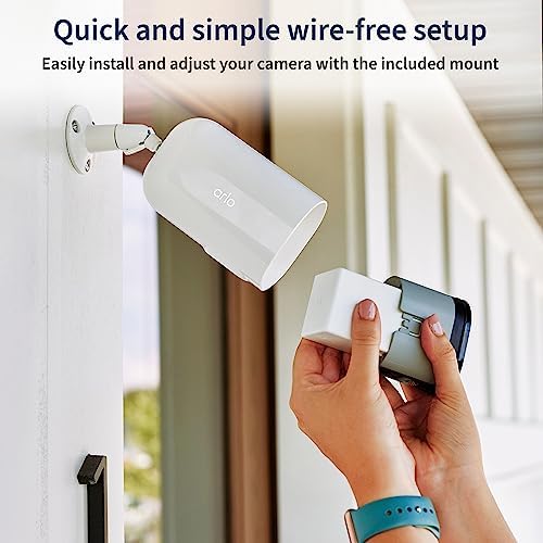Arlo Pro 5S 2K XL Spotlight Camera -White 3 Pack - Afbeelding 3