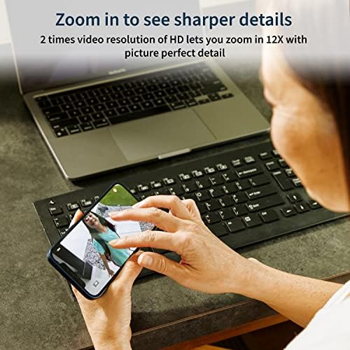 Arlo Pro 5S 2K XL Spotlight Camera -White 3 Pack - Afbeelding 2