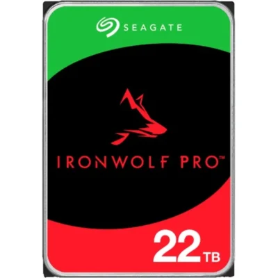 Seagate IronWolf Pro, 22 TB, Enterprise NAS Internal HDD