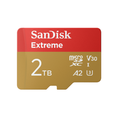SanDisk 2TB Extreme microSDXC UHS-I Memory Card